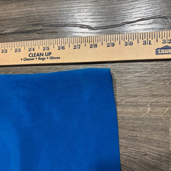 Vintage Pape’ll Too Elegant Teal Women's Dress 100% Silk size 6 - Picture 11 of 16